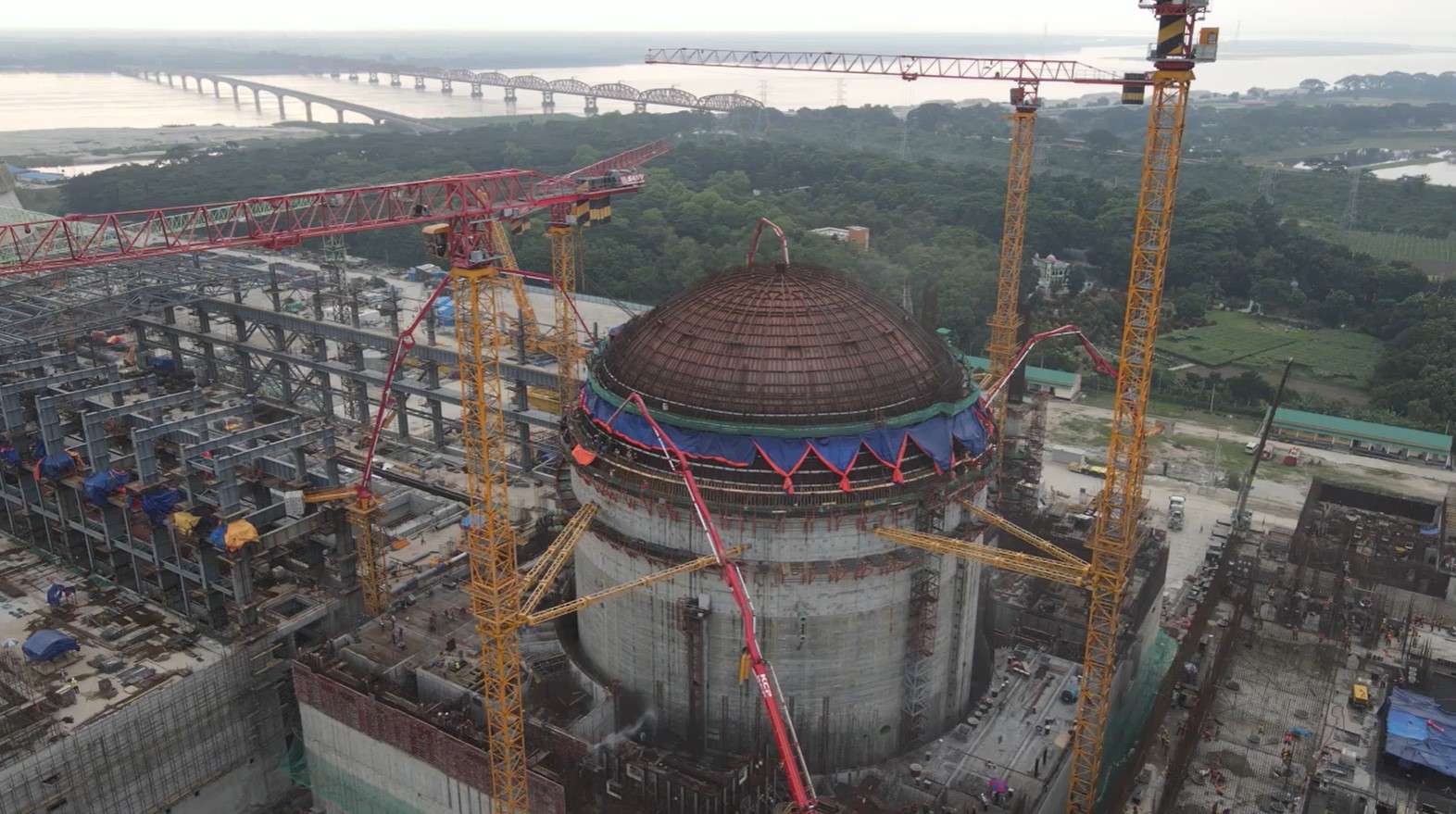 রূপপুর প্রকল্পে দ্বিতীয় ইউনিটের পারমাণবিক চুল্লি স্থাপন বুধবার, ভিডিও কনফারেন্সে থাকবেন প্রধানমন্ত্রী