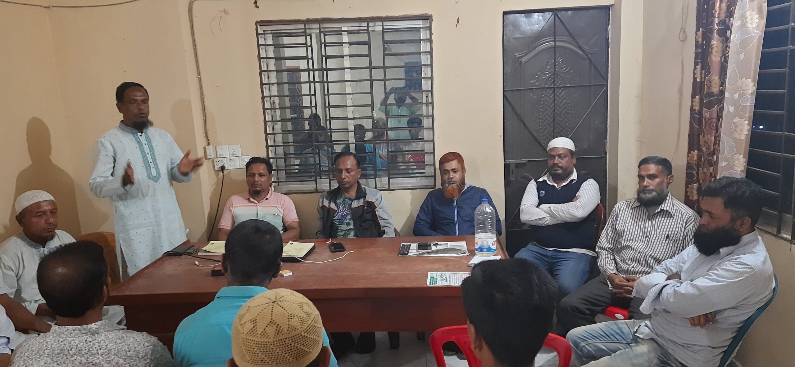 মনপুরায় সাংবাদিকদের সাথে যুবদলের নবগঠিত কমিটির মত বিনিময়