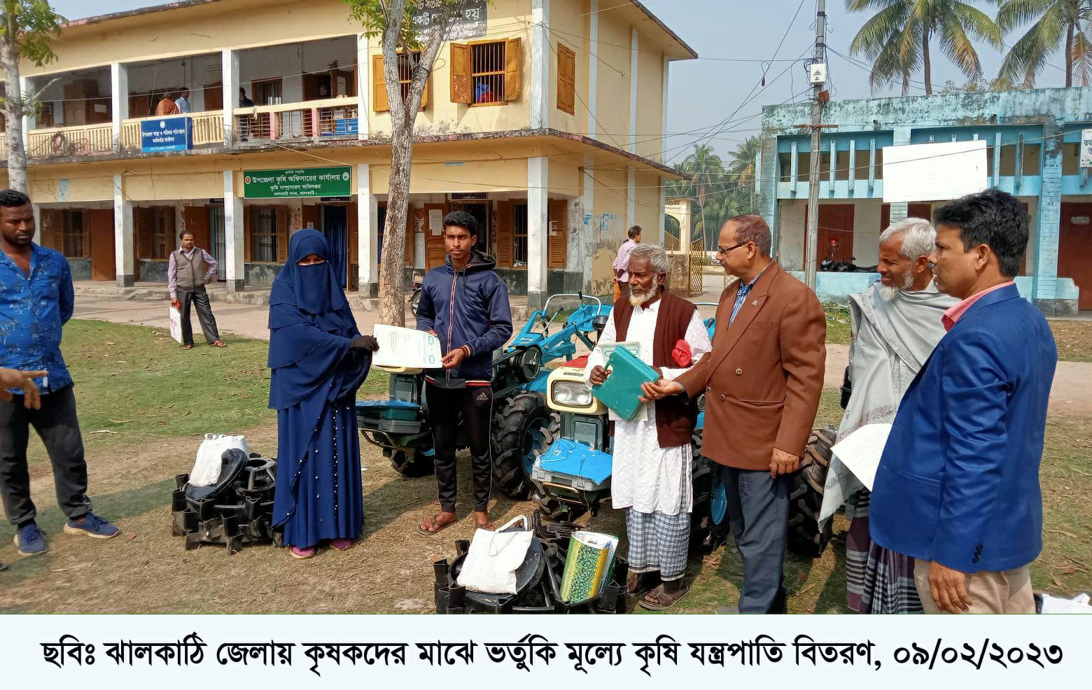 কৃষি যান্ত্রিকীকরণ ব্যবস্থার আওতায় আসেনি ঝালকাঠি জেলা
