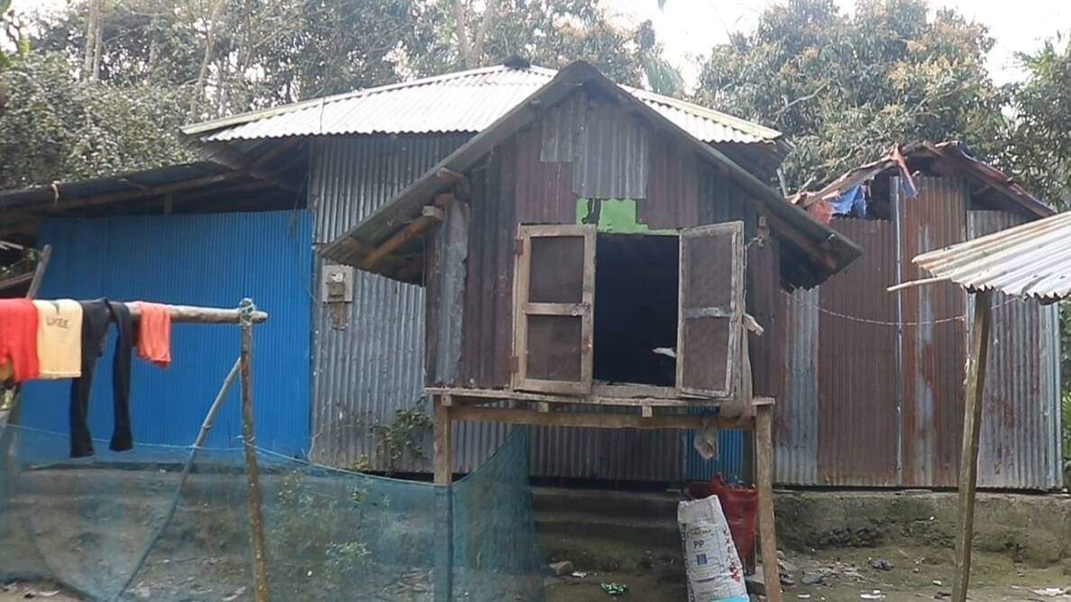 ভোলায় অসহায় জাহানারা বেগমের বসতভিটা দখল