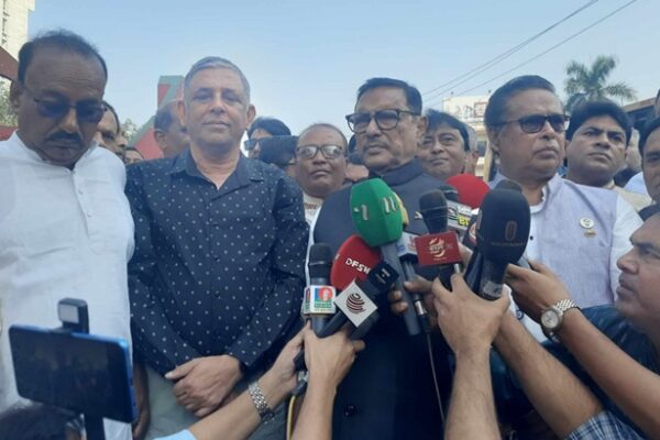 বিএনপির আন্দোলন এখন চোরাগুপ্তা হামলা : কাদের