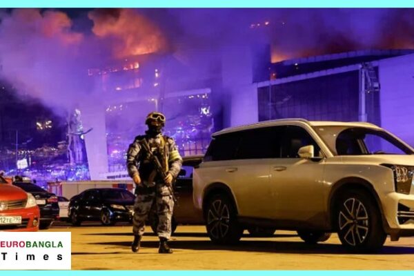 রাশিয়ার কনসার্ট হলে হামলার ঘটনায় তাজিকিস্তানে আটক ৯
