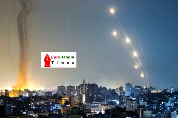 ইসরায়েলকে লক্ষ্য করে লেবানন থেকে হিজবুল্লাহর অসংখ্য ক্ষেপণাস্ত্র নিক্ষেপ