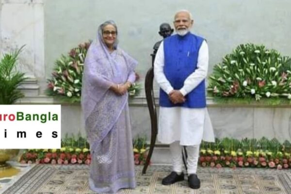 নরেন্দ্র মোদীর শপথ অনুষ্ঠানে প্রধানমন্ত্রী শেখ হাসিনা
