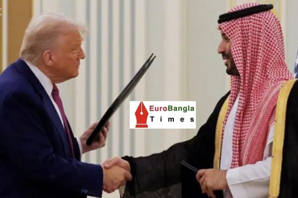 সৌদি আরবের সাথে যুক্তরাষ্ট্রের রেকর্ড ১৪২ বিলিয়ন ডলারের অস্ত্র চুক্তি স্বাক্ষর