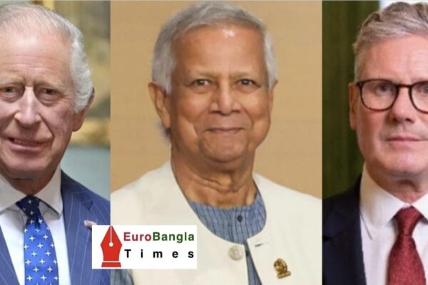 বৃটেনের রাজা চার্লস ও প্রধানমন্ত্রী স্টারমারের সঙ্গে প্রধান উপদেষ্টা ড.ইউনূস বৈঠক